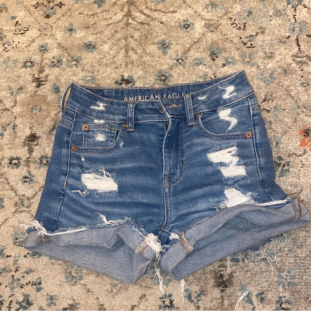 American eagle jean shorts